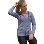 Womens hooded tee-jacket