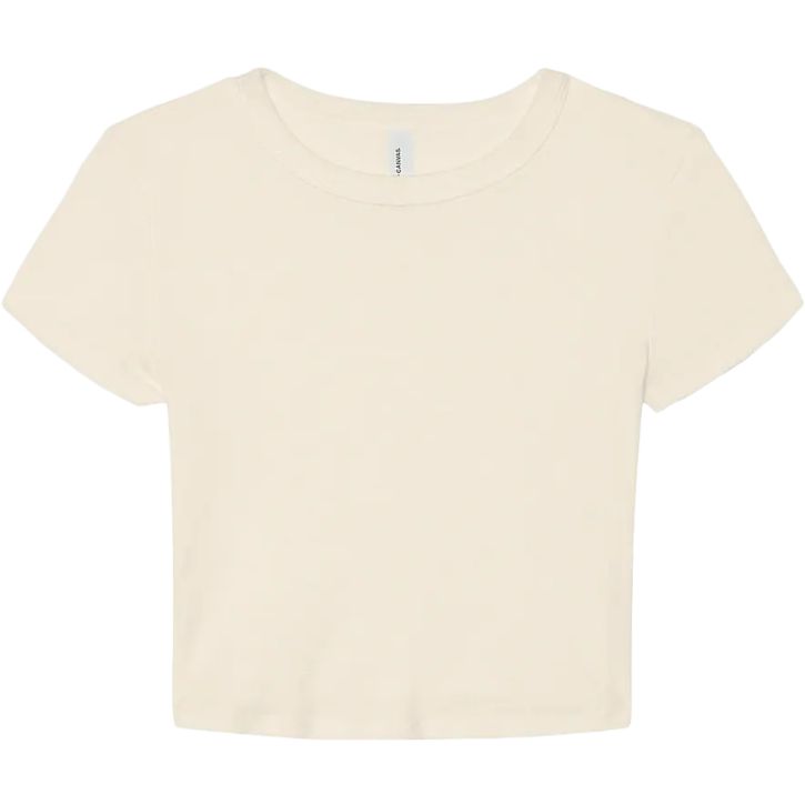 Image produit Women's micro rib baby tee