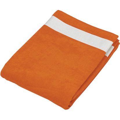 Image produit Drap de plage velours KARIBAN 100 X 160