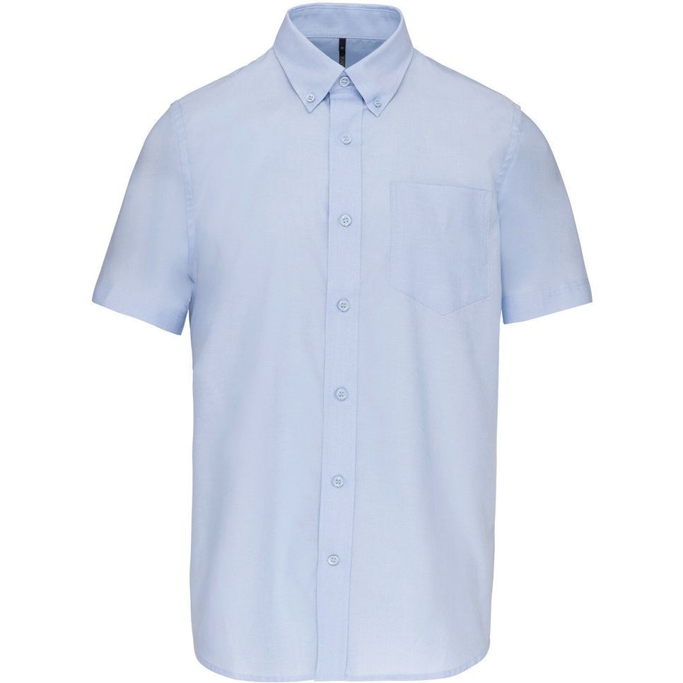 Chemise Oxford manches courtes