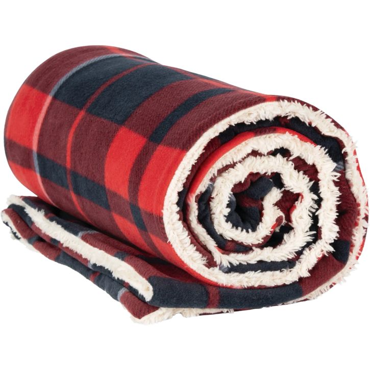 Plaid sherpa