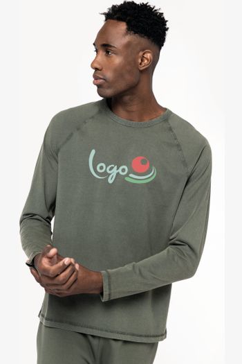 Image produit T-shirt raglan manches longues homme 