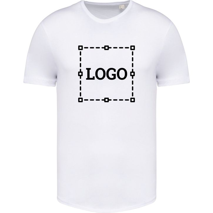 Image produit T-shirt bas arrondi homme 155g