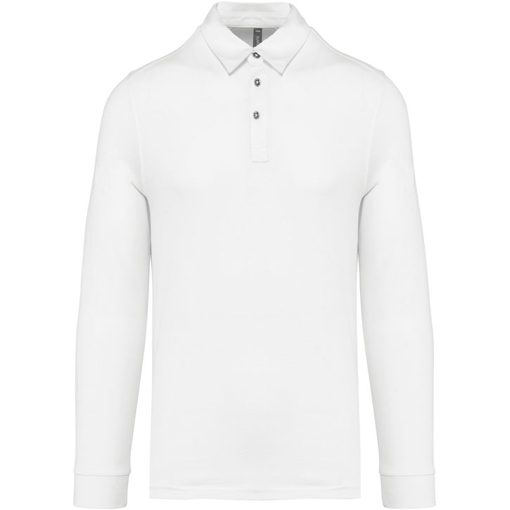 Image produit Polo jersey manches longues homme