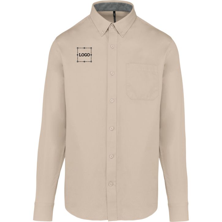 Image produit Chemise coton manches longues Nevada homme