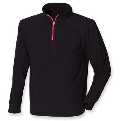 Image produit ¼ zip long sleeve fleece piped