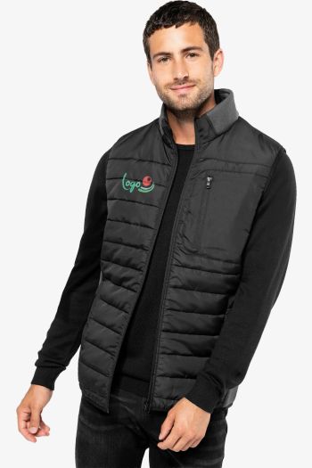 Image produit Bodywarmer bi-matière homme 