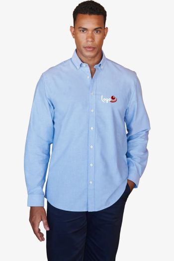 Image produit Men's modern long sleeved oxford - classic fit