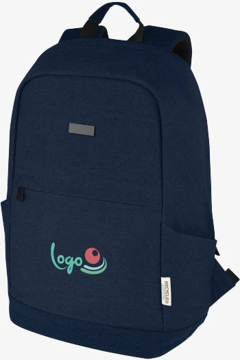 Image produit Sac à dos anti-vol pour ordinateur portable Joey de 18 L en toile recyclée 15,6 pouces