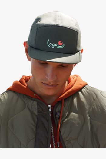 Image produit Casquette en toile 5 panneaux