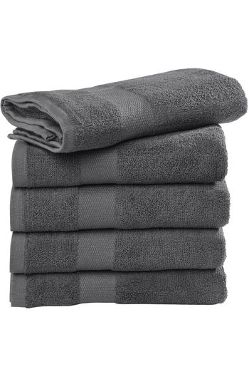 Tiber Hand Towel 50x100cm - Steel Grey