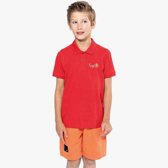 Polo manches courtes enfant