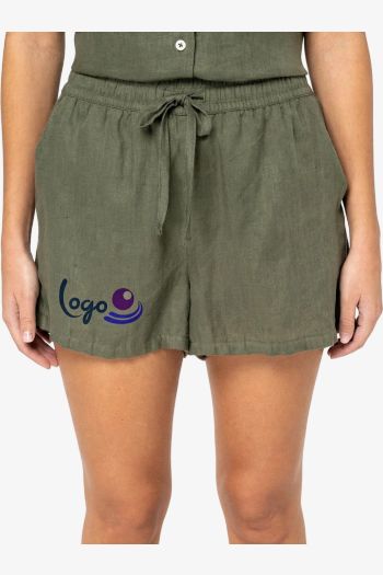 Image produit Short en lin femme