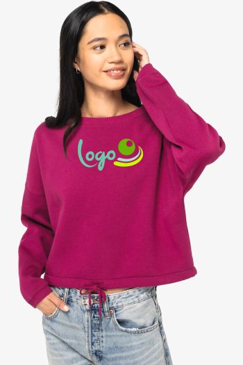 Image produit Sweat col rond femme