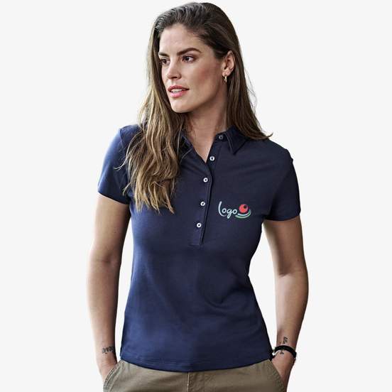 Women's pima cotton polo