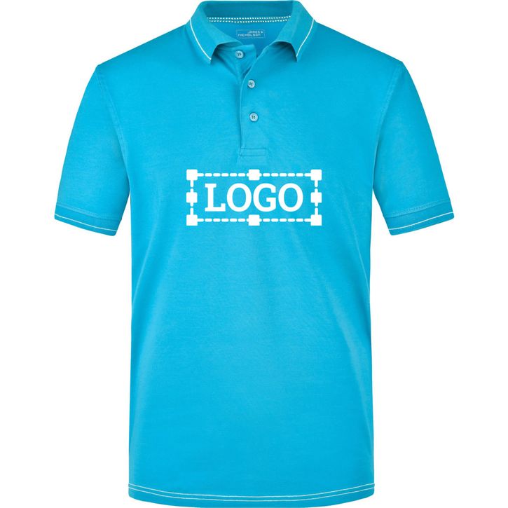 Men's Elastic Polo