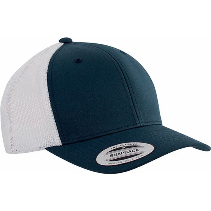 Image produit Casquette Trucker modèle rétro - 6 panneaux