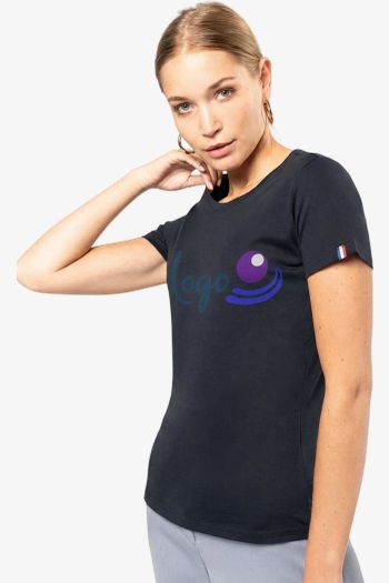 Image produit T-shirt Bio Origine France Garantie femme