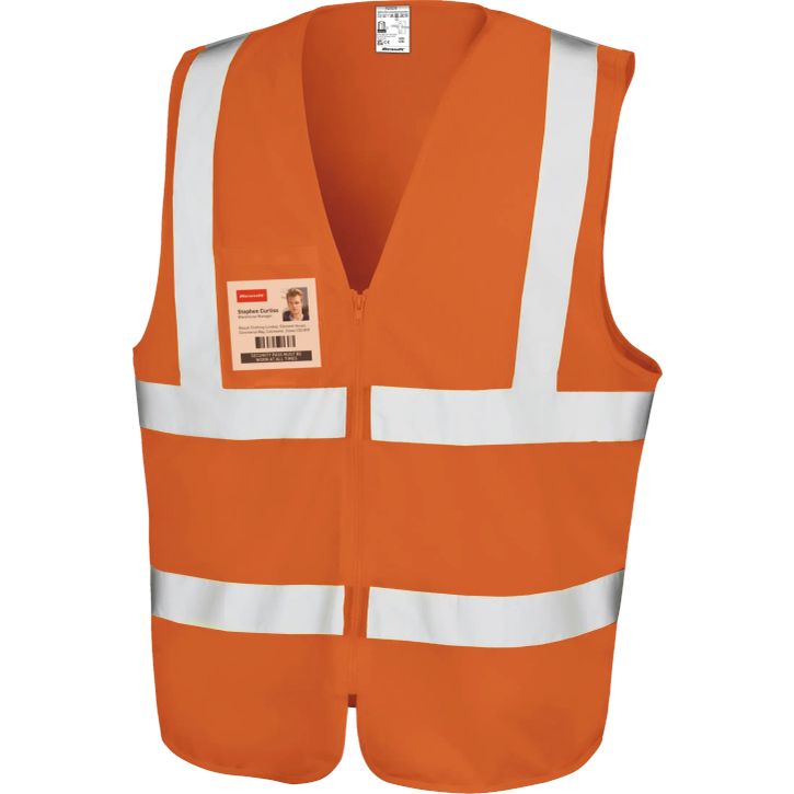 Image produit Zip I.D safety tabard