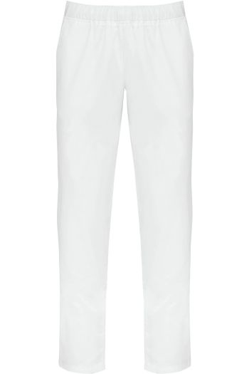 Pantalon coton unisexe - White