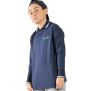 Kids' long sleeve piqué polo shirt