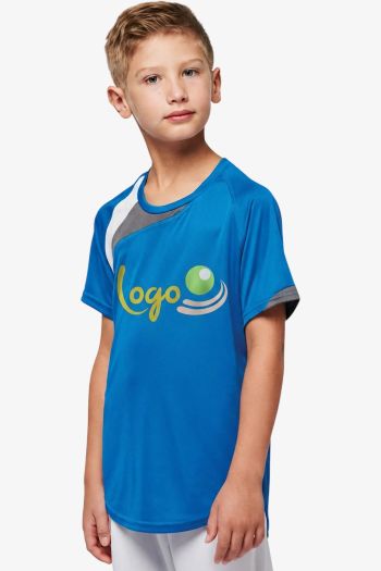 Image produit T-shirt sport enfant manches courtes