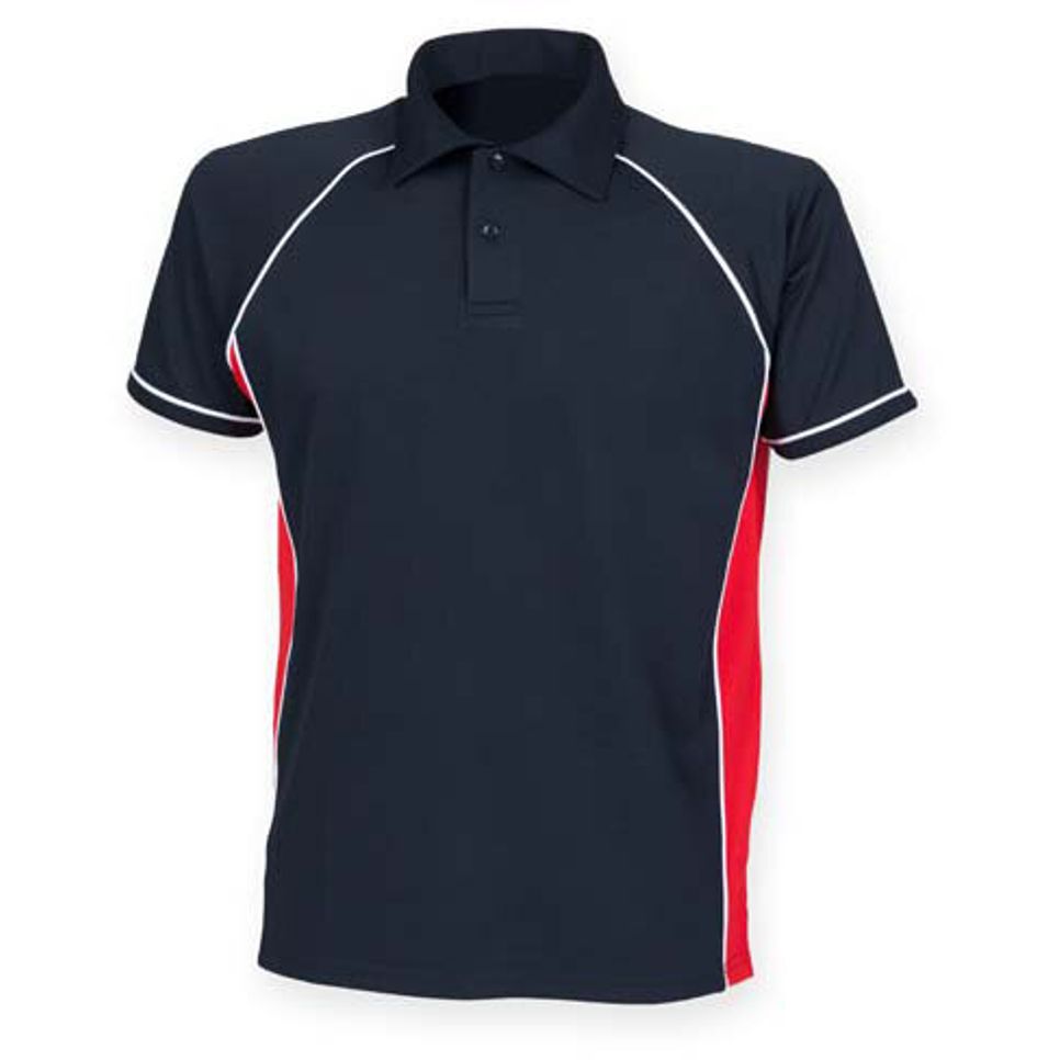 Men's Piped Performance Polo