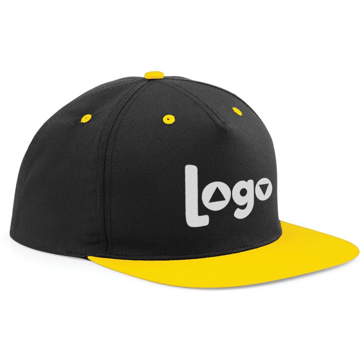 Image produit Casquette Snapback contrastée à 5 panneaux