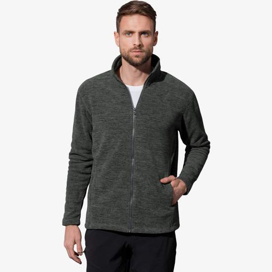 Melange Fleece Jacket