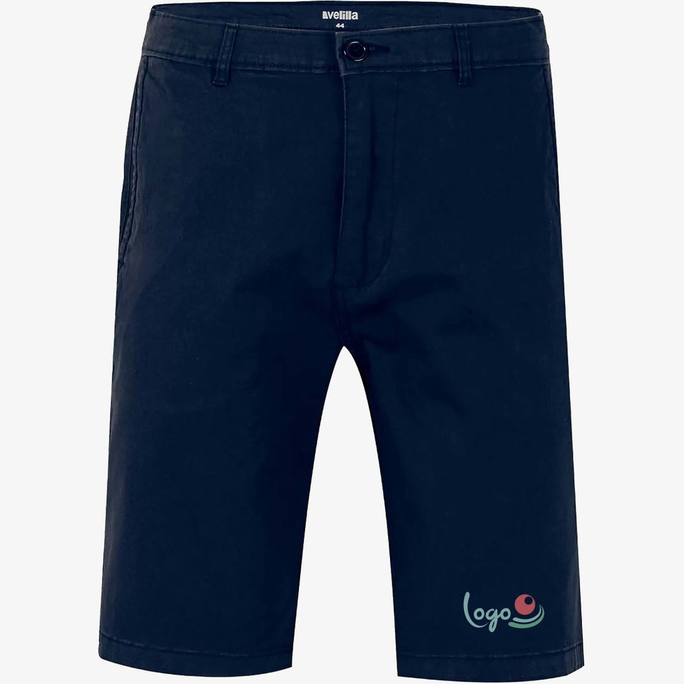 Bermuda chino stretch unisexe