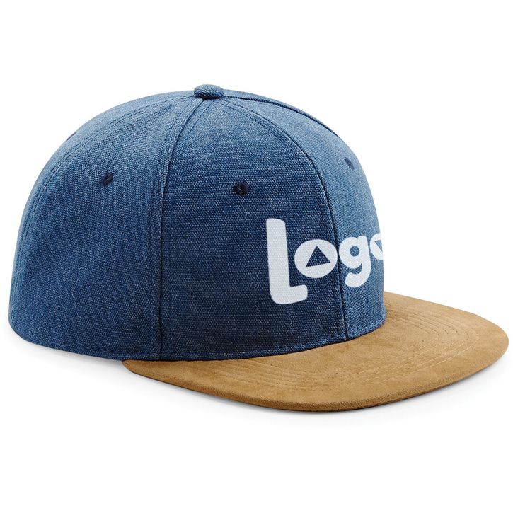 Image produit Snapback à visière en daim