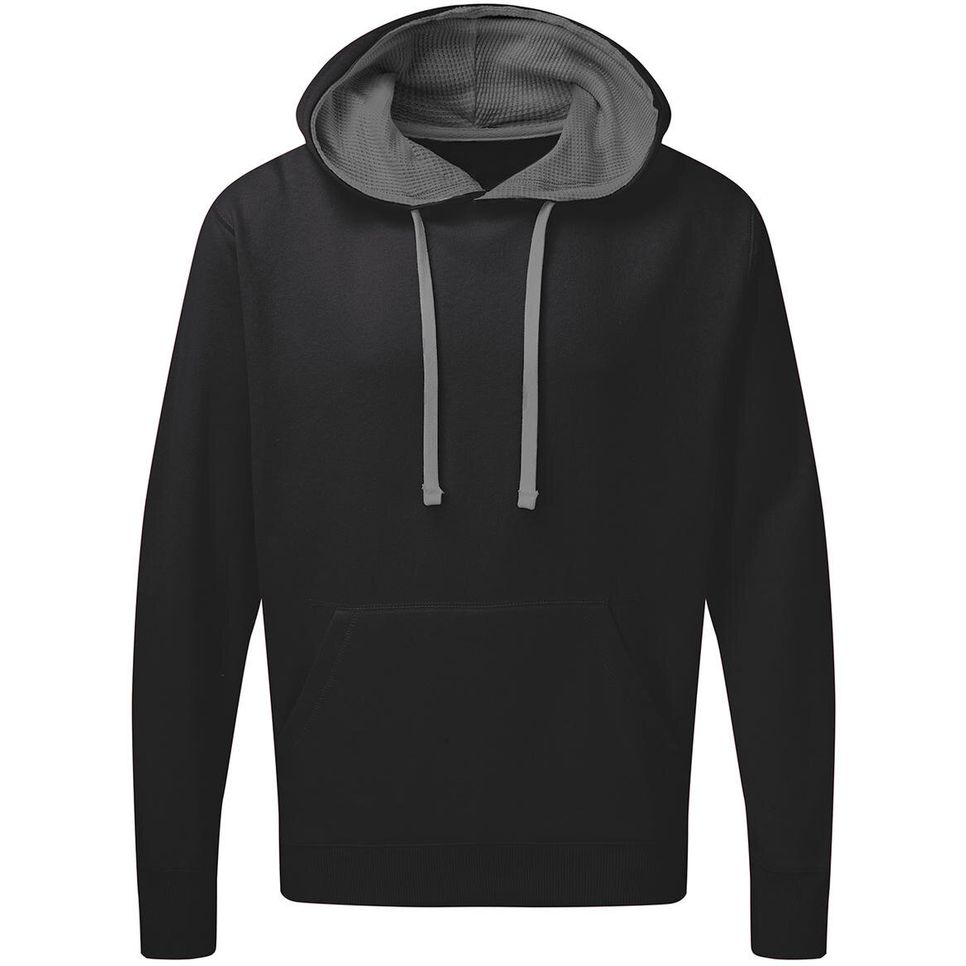 Contrast Hooded Sweatshirt Men