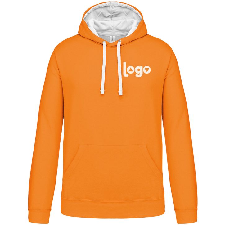 Image produit Sweat à capuche bicolore