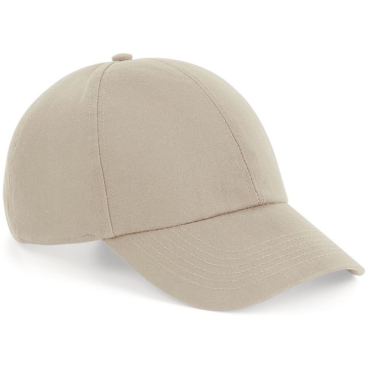 Casquette à 6 panneaux en coton biologique