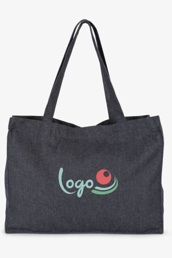 Image produit Grand sac shopping denim