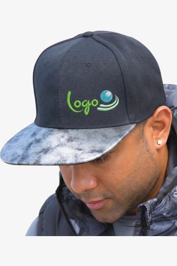 Image produit Bronx Glitter Flat Peak Snapback Cap