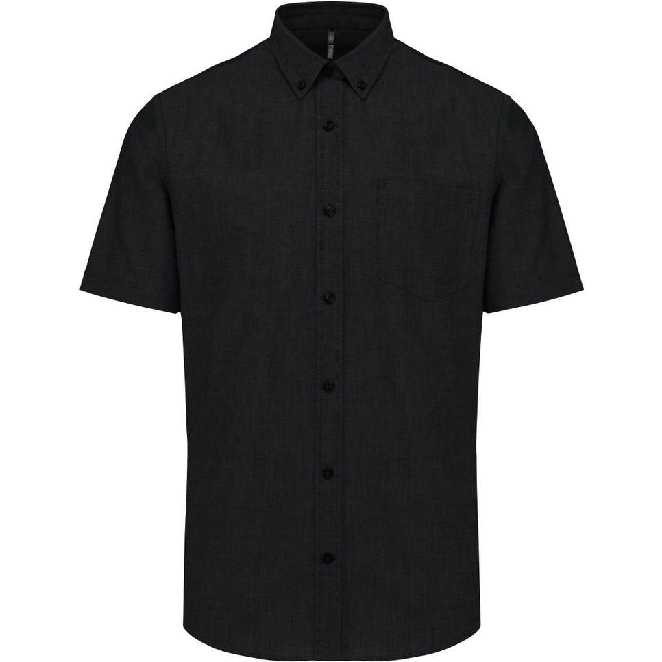 Chemise Oxford manches courtes