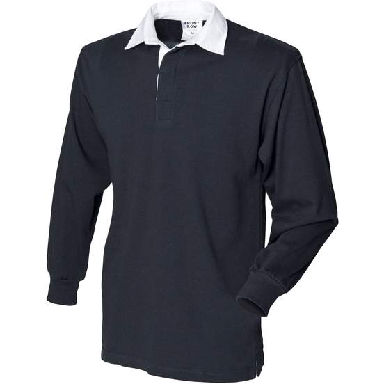 L/S Plain Rugby Shirt