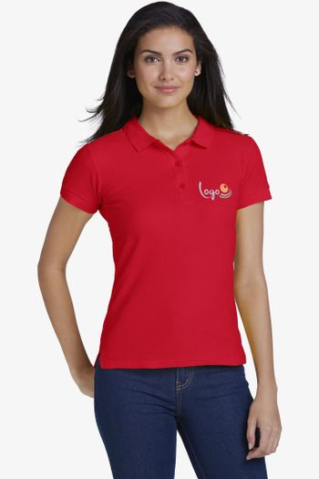 Image produit Premium Cotton Ladies` Double Piqué Polo