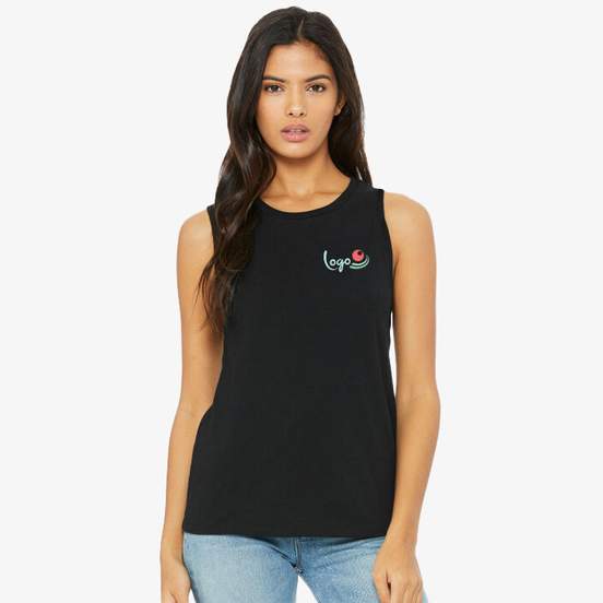 Women's jersey muscle tank