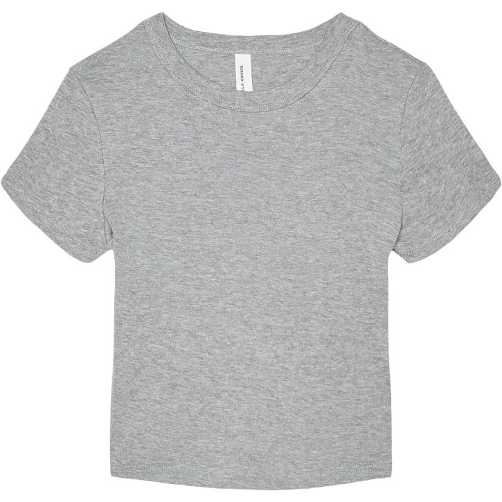 Image produit Women's micro rib baby tee