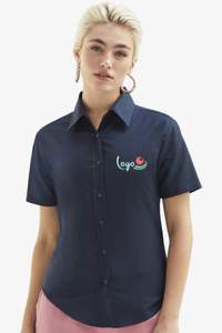 Image produit Short Sleeve Oxford Shirt Lady-Fit