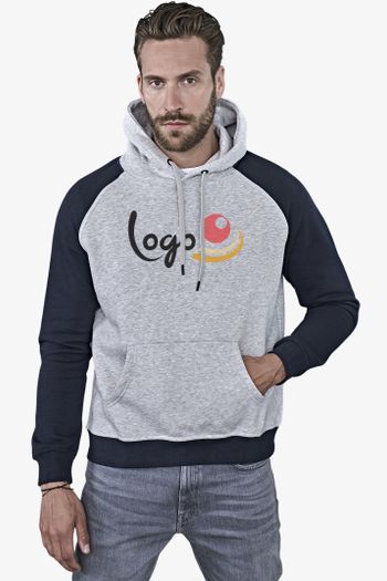 Image produit Two-tone hooded sweatshirt