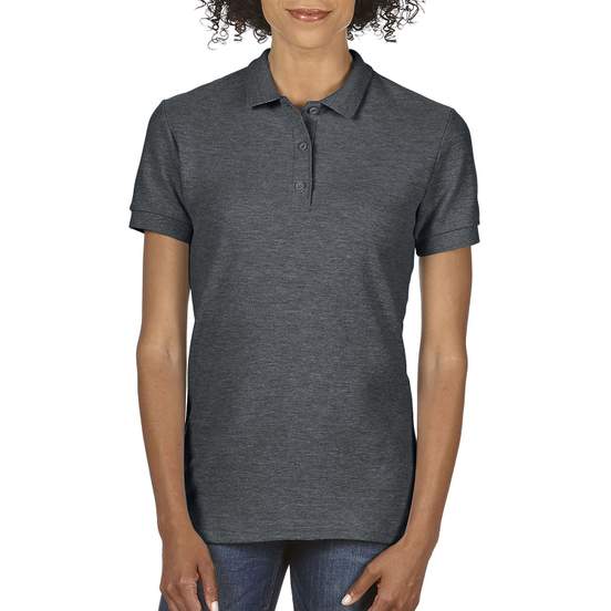 Premium Cotton Ladies` Double Piqué Polo