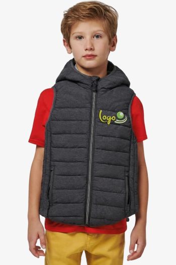 Image produit Bodywarmer à capuche enfant