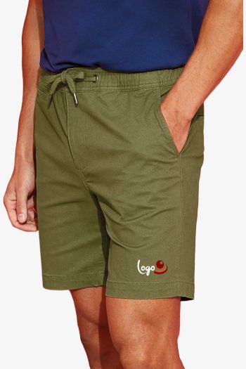 Image produit Short chino homme avec cordon de serrage