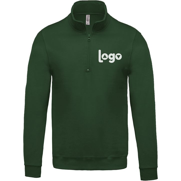 Image produit Sweat-shirt col zippé 