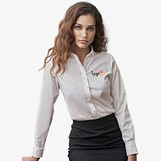 Ladies stretch luxury shirt