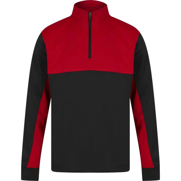 Image produit Adults' 1/4 zip knitted tracksuit top