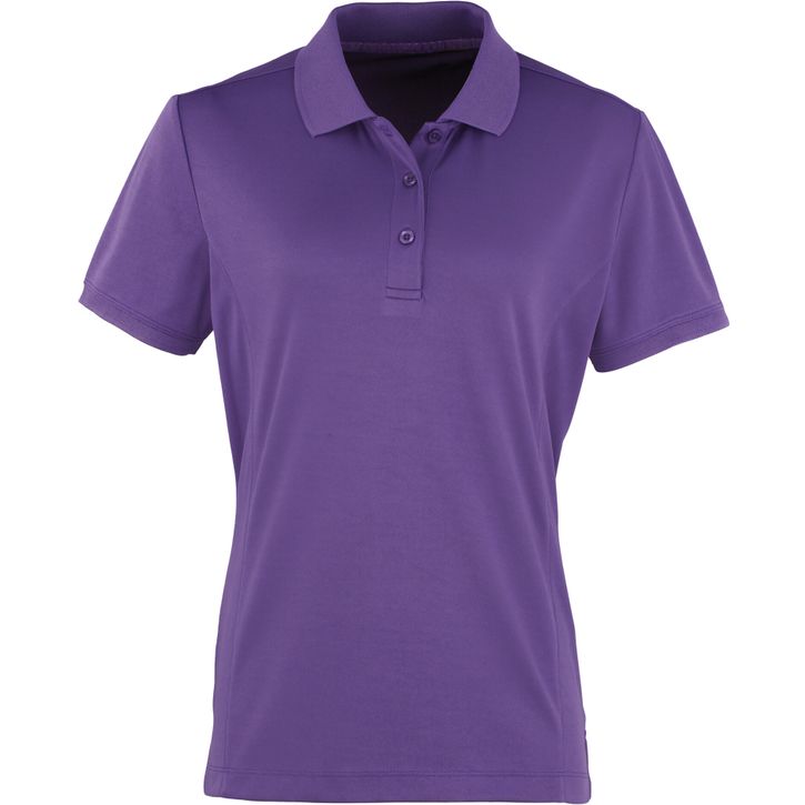 Polo piqué Coolchecker® pour femme